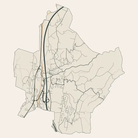 Grésy-sur-Aix : voies