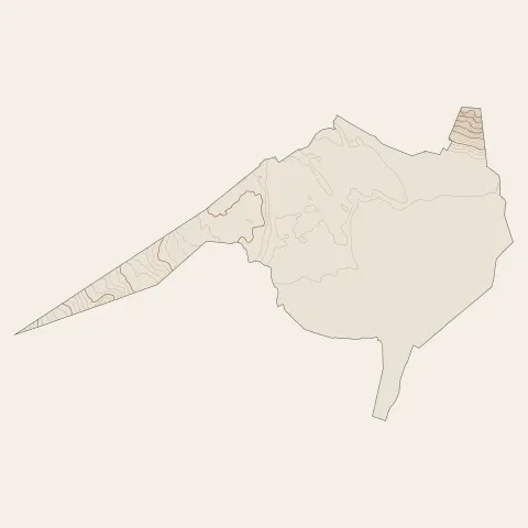 Porte-de-Savoie : courbes de niveau