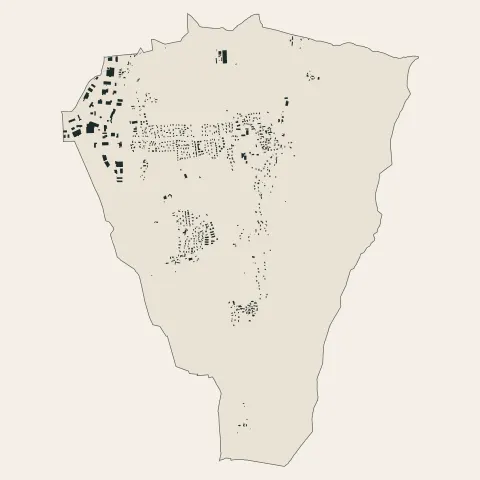 Méry : bâti