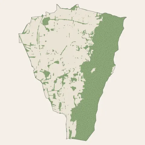 Méry : bois, forêts et landes