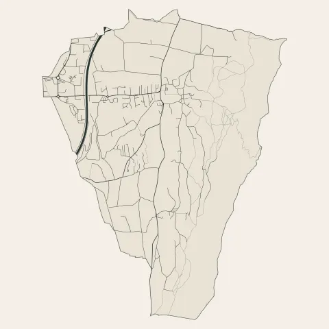 Méry : voies
