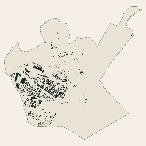 Moûtiers : bâti