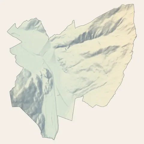 Val-d'Arc : relief