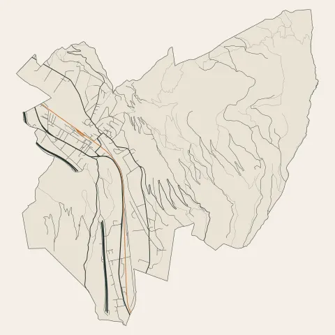 Val-d'Arc : voies