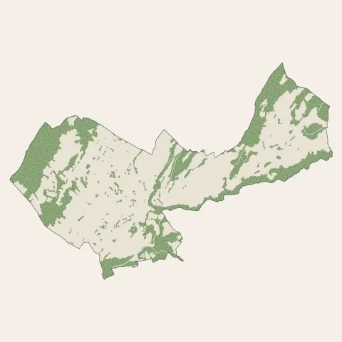 Valgelon-La Rochette : bois, forêts et landes