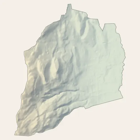 Saint-Baldoph : relief
