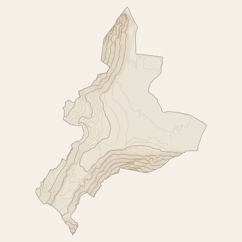 Saint-Jean-de-Maurienne : courbes de niveau