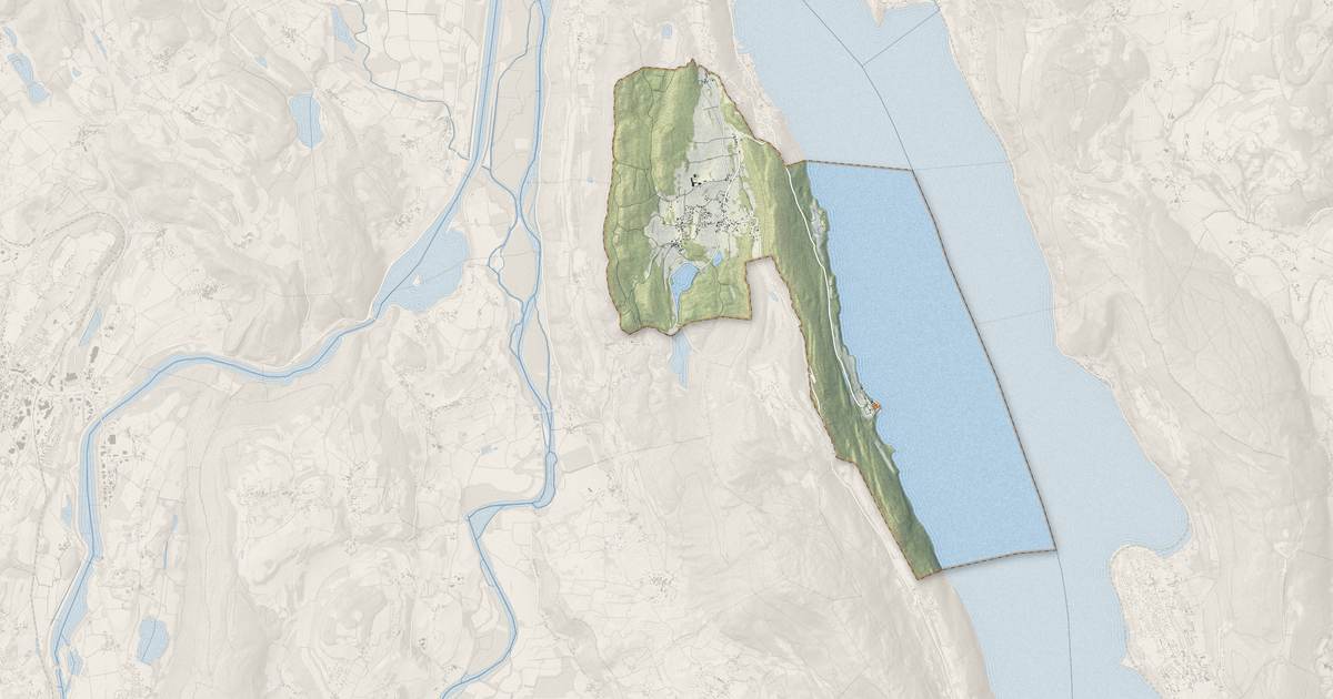 Portrait cartographique de Saint-Pierre-de-Curtille : relief, eau, forêts, bâti et voies, calculés à partir des données de l'IGN
