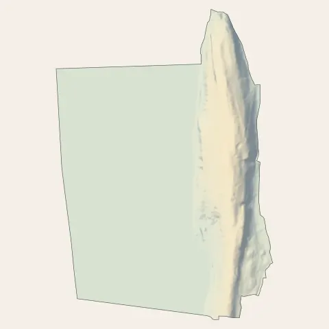 Tresserve : relief