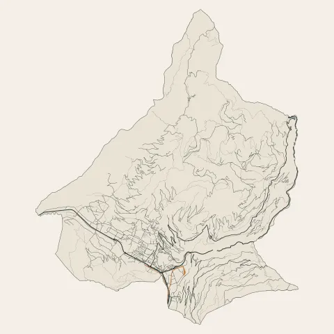 Ugine : voies