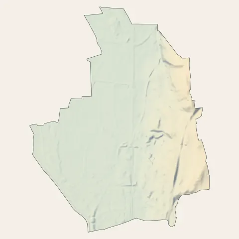 Voglans : relief