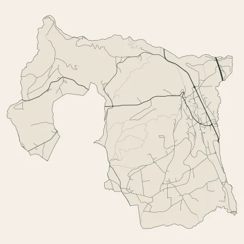 Allonzier-la-Caille : voies
