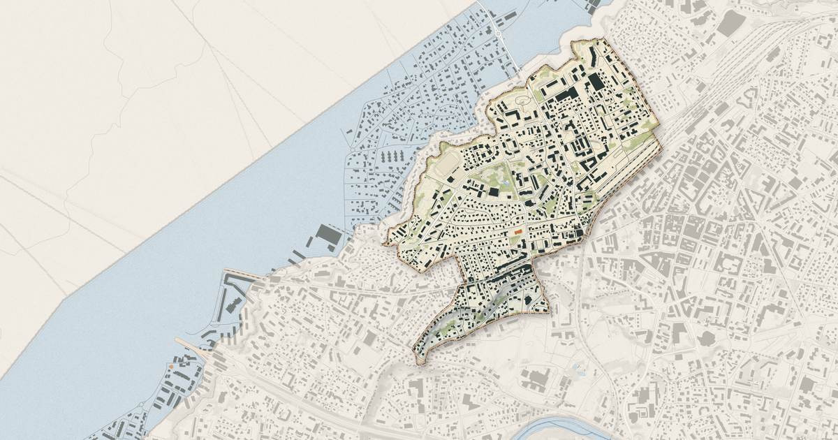 Portrait cartographique de Ambilly : relief, eau, forêts, bâti et voies, calculés à partir des données de l'IGN