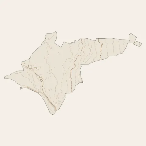 Annemasse : courbes de niveau