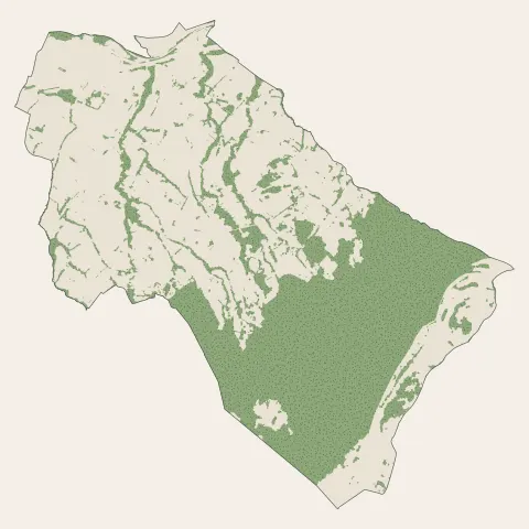 Archamps : bois, forêts et landes
