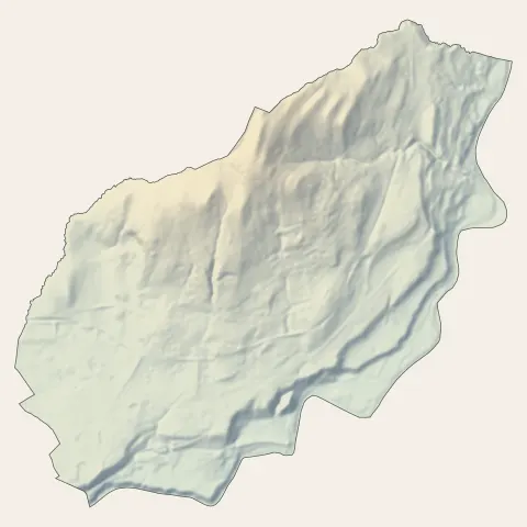 Argonay : relief