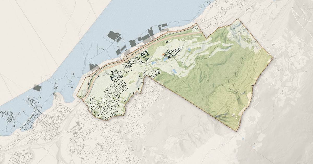 Portrait cartographique de Bossey : relief, eau, forêts, bâti et voies, calculés à partir des données de l'IGN