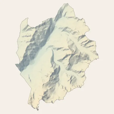 Chamonix-Mont-Blanc : relief