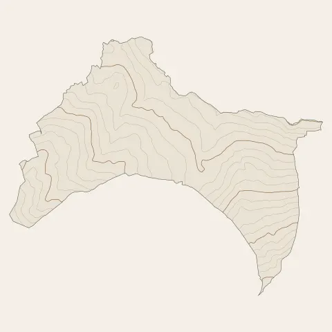 Combloux : courbes de niveau