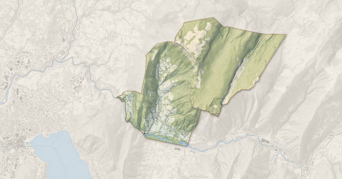 Portrait cartographique de Dingy-Saint-Clair : relief, eau, forêts, bâti et voies, calculés à partir des données de l'IGN