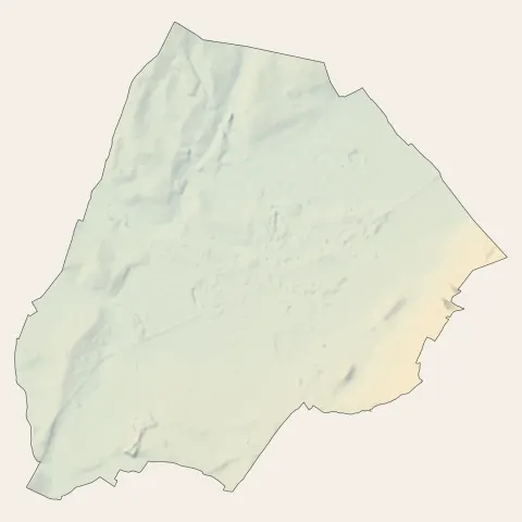 Douvaine : relief