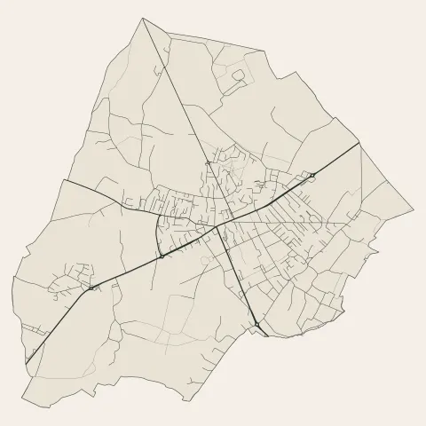 Douvaine : voies