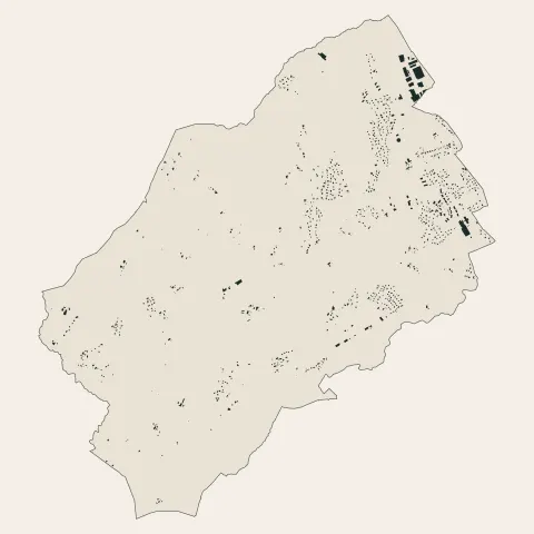 Eteaux : bâti