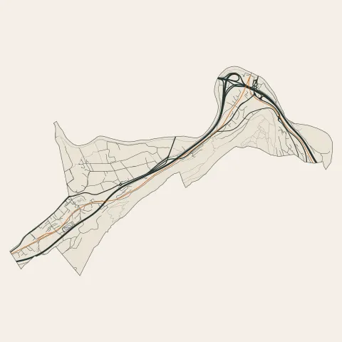Étrembières : voies