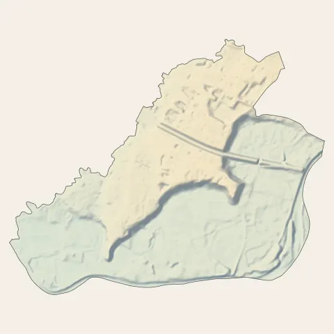 Gaillard : relief