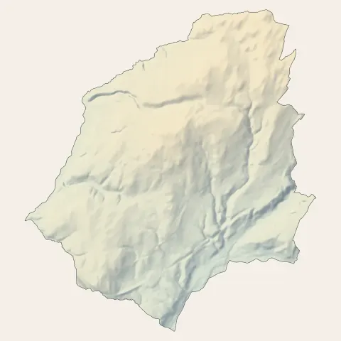 Groisy : relief
