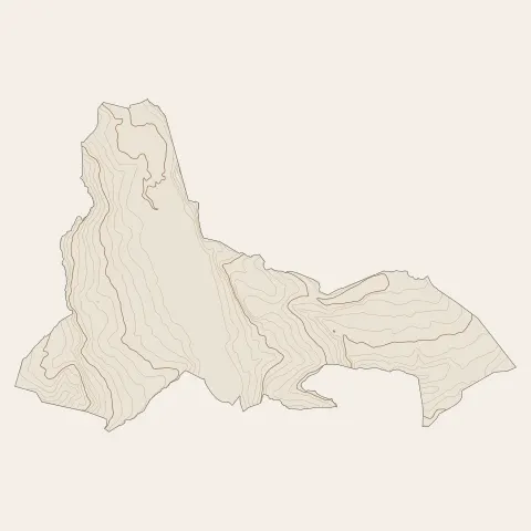 Magland : courbes de niveau