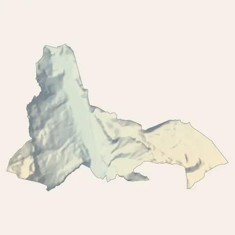 Magland : relief