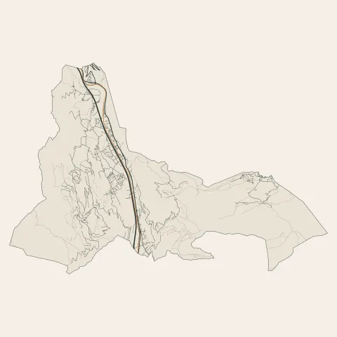 Magland : voies