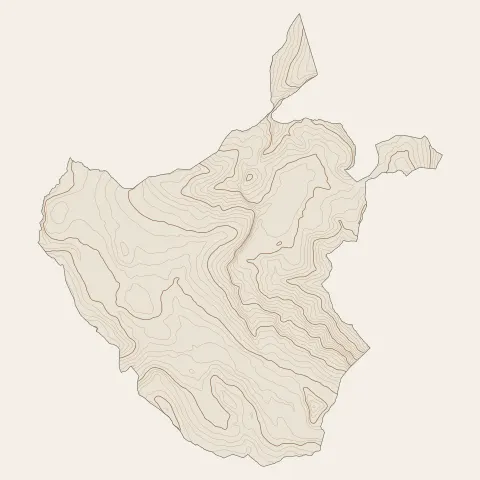 Mieussy : courbes de niveau