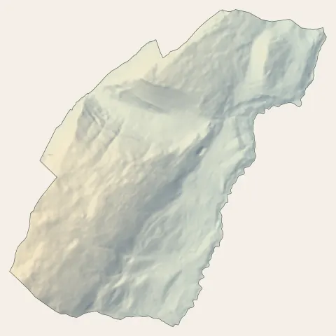 Monnetier-Mornex : relief