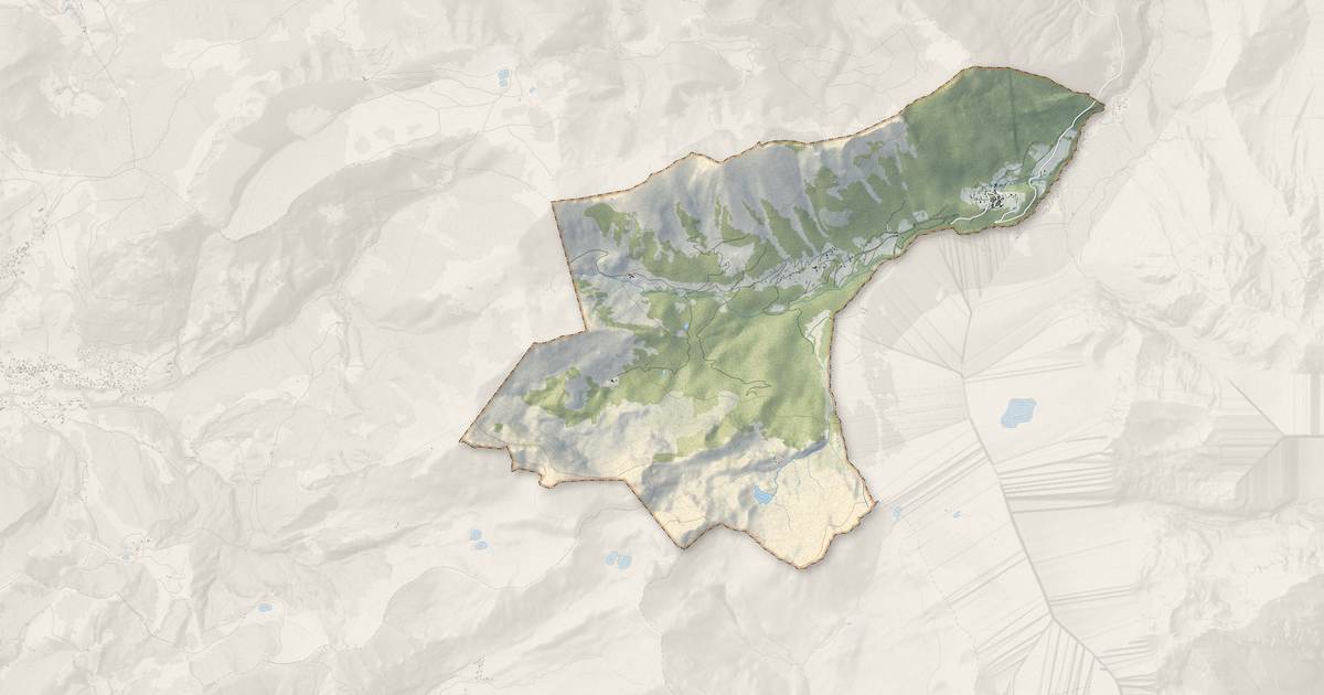 Portrait cartographique de Novel : relief, eau, forêts, bâti et voies, calculés à partir des données de l'IGN