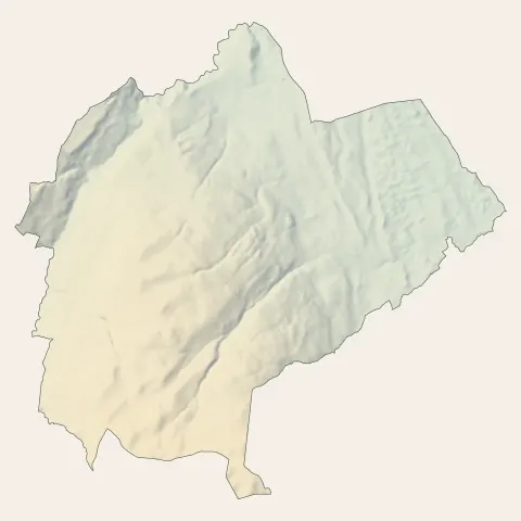 Pers-Jussy : relief
