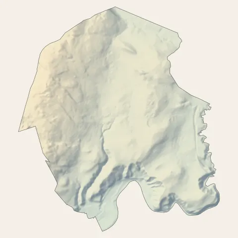 Poisy : relief