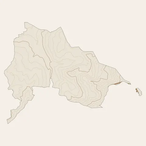 Saint-Gervais-les-Bains : courbes de niveau