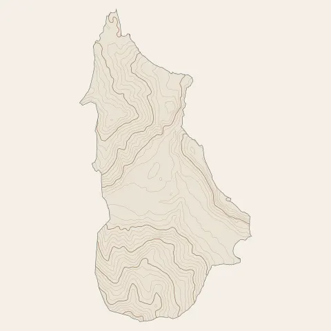 Saint-Jeoire : courbes de niveau