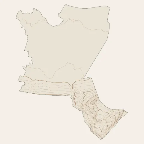 Saint-Pierre-en-Faucigny : courbes de niveau