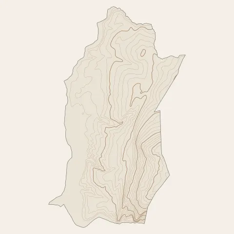 Seyssel : courbes de niveau