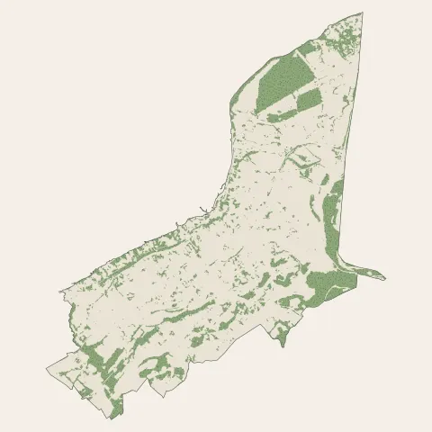 Thonon-les-Bains : bois, forêts et landes