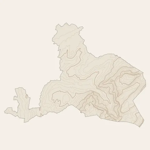 Fillière : courbes de niveau