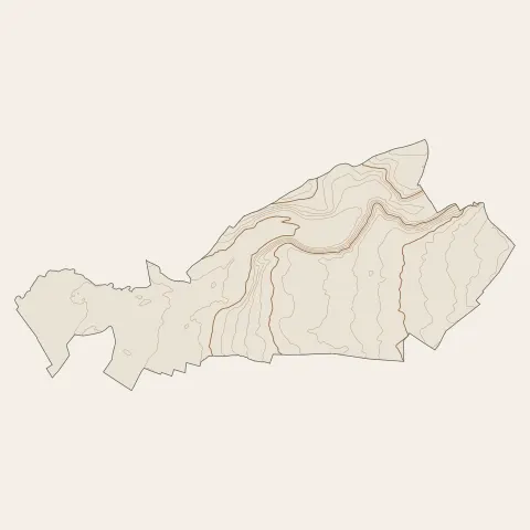 Ville-la-Grand : courbes de niveau