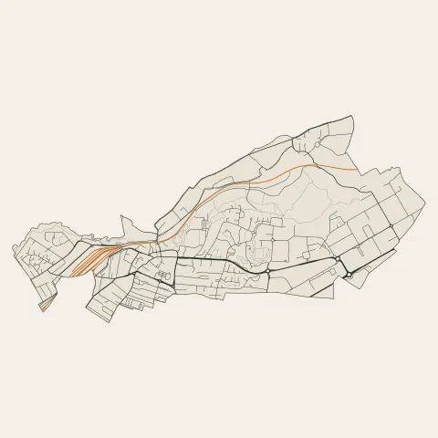Ville-la-Grand : voies