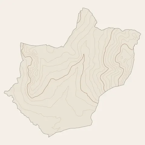 Viuz-en-Sallaz : courbes de niveau