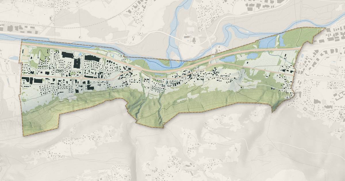 Portrait cartographique de Vougy : relief, eau, forêts, bâti et voies, calculés à partir des données de l'IGN