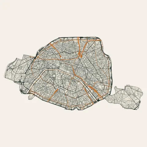 Paris : voies