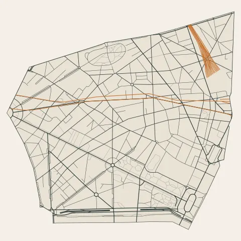 Paris 8e Arrondissement : voies